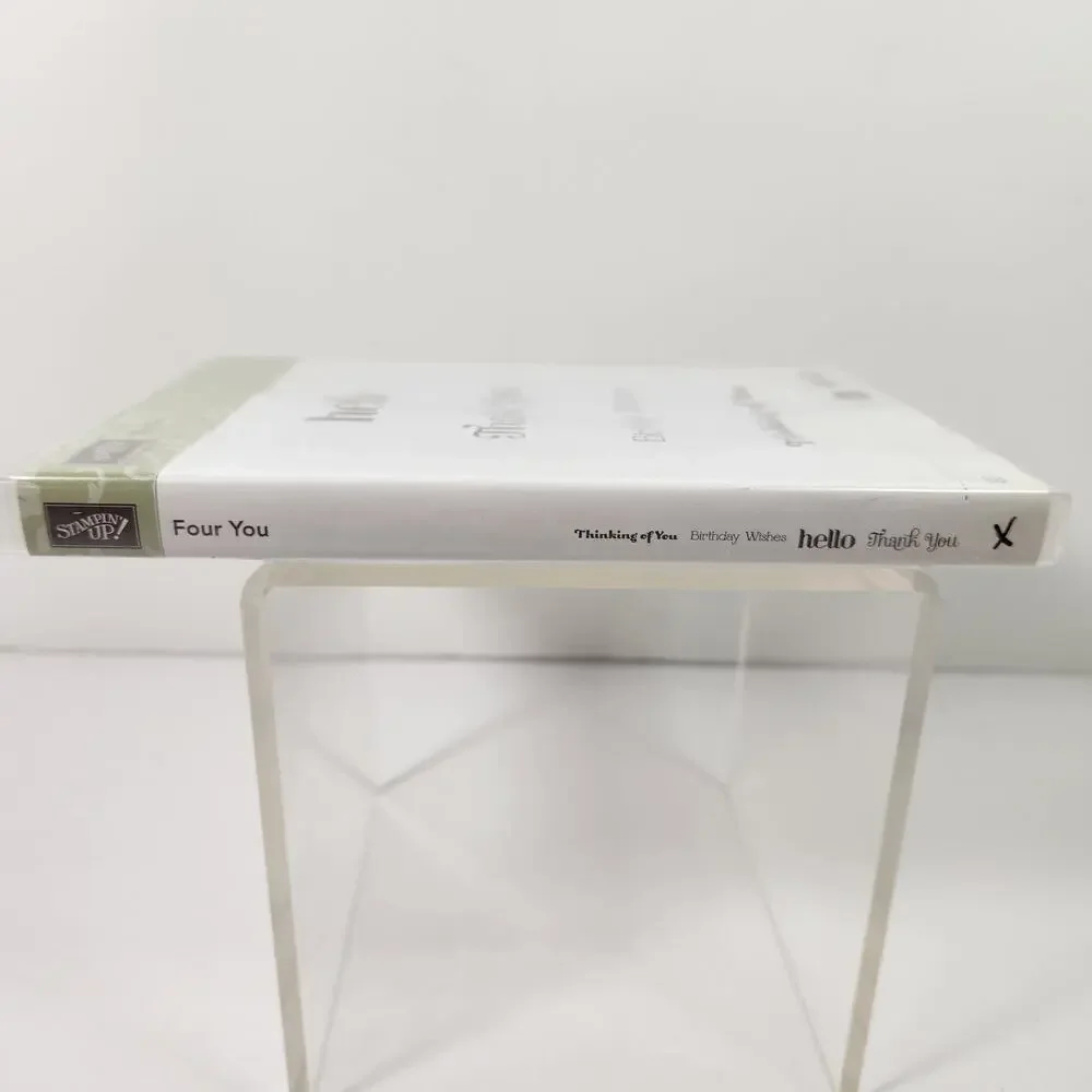 Stampin Up Four You Thank You Birthday Wishes Hello Thinking of You Stamps L0521